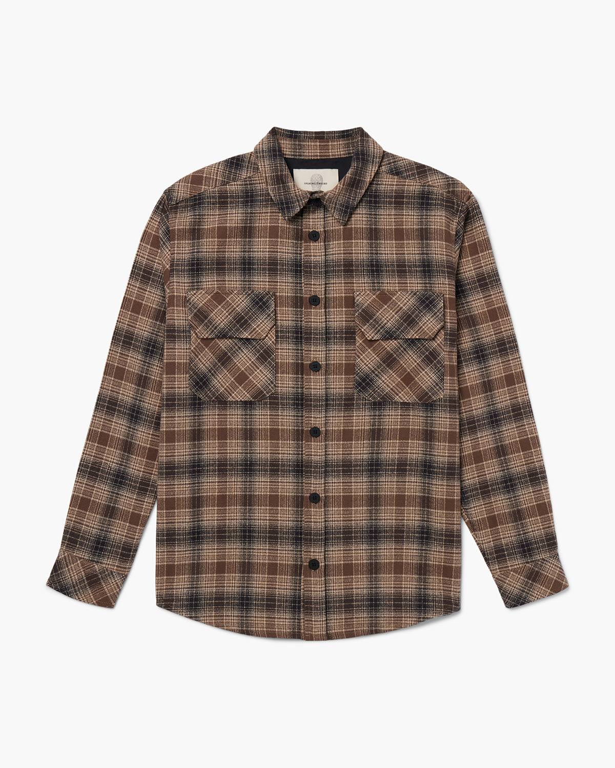 The Wes Flannel In Tonal Umber