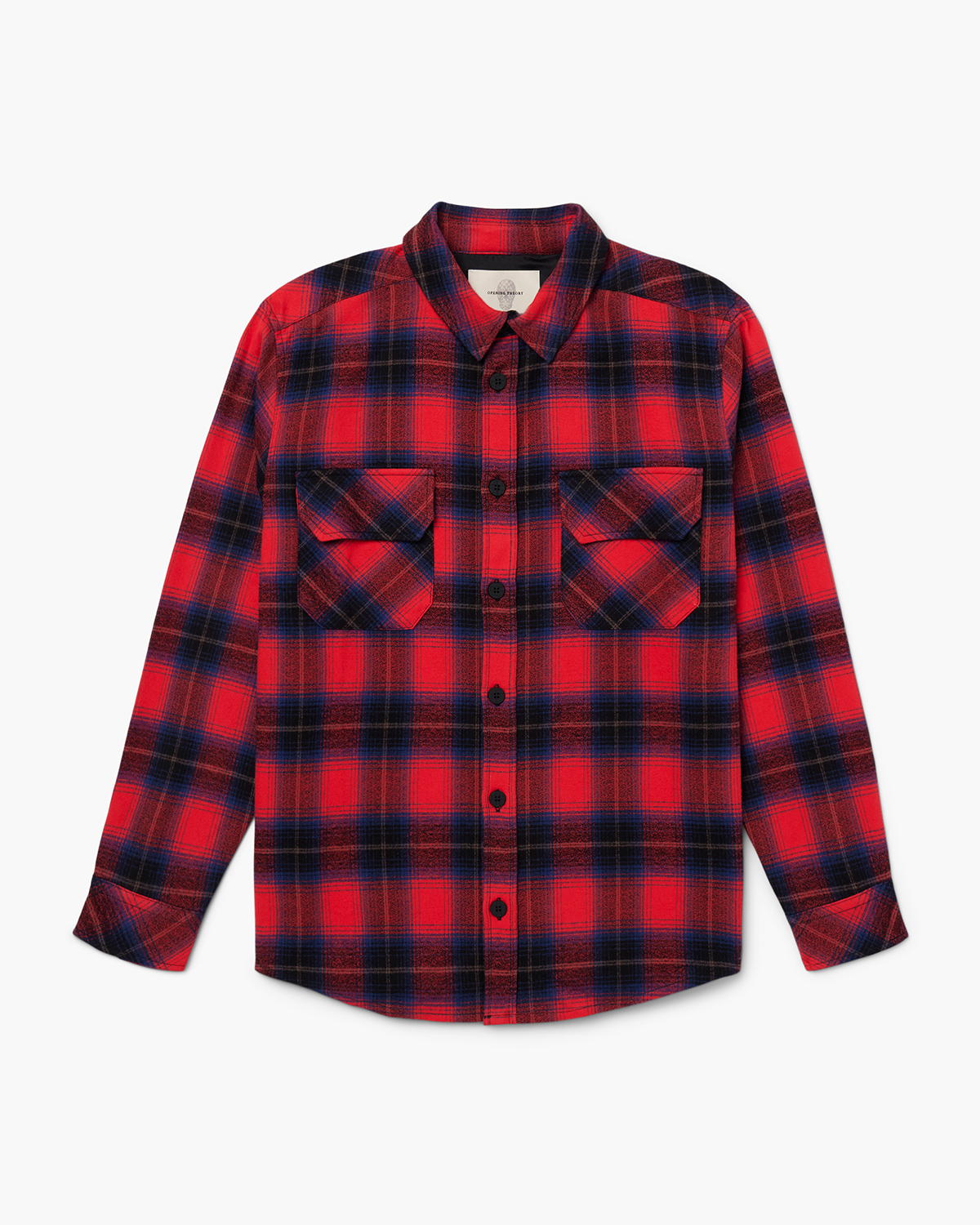 The Wes Flannel In Royal